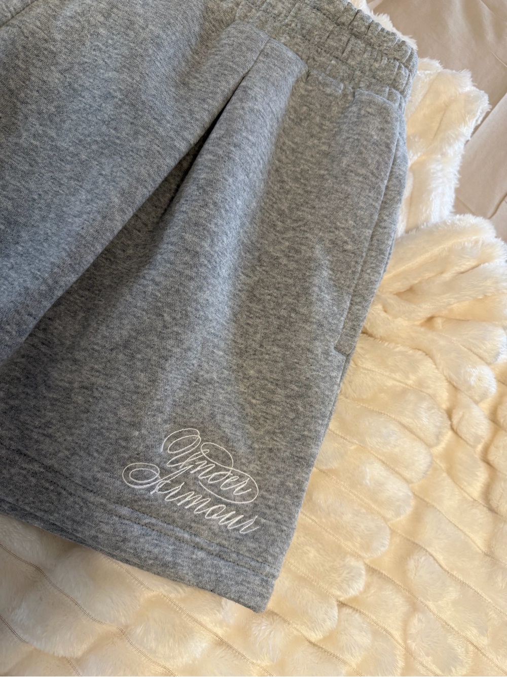 Under Armour Heather Gray Athletic Pleated Knit Shorts - Picture 2 of 7